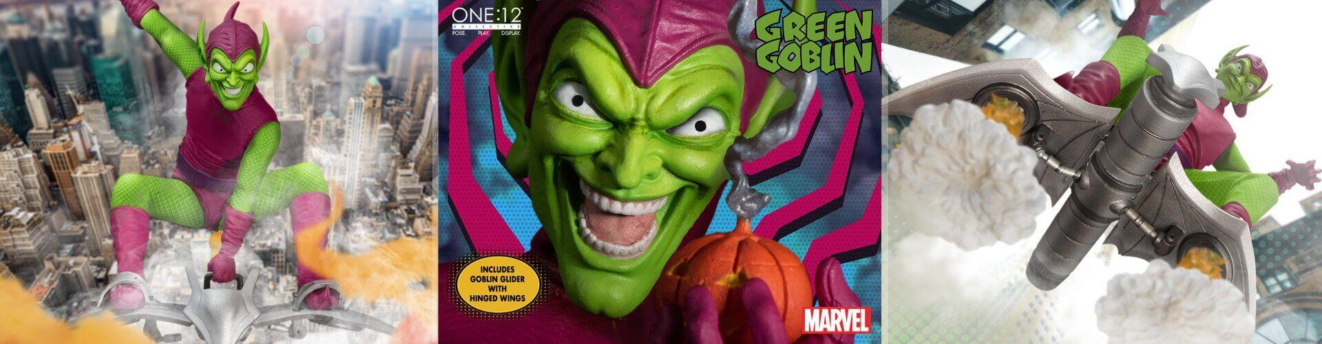  Mezco One:12 Collective Green Goblin Deluxe Edition