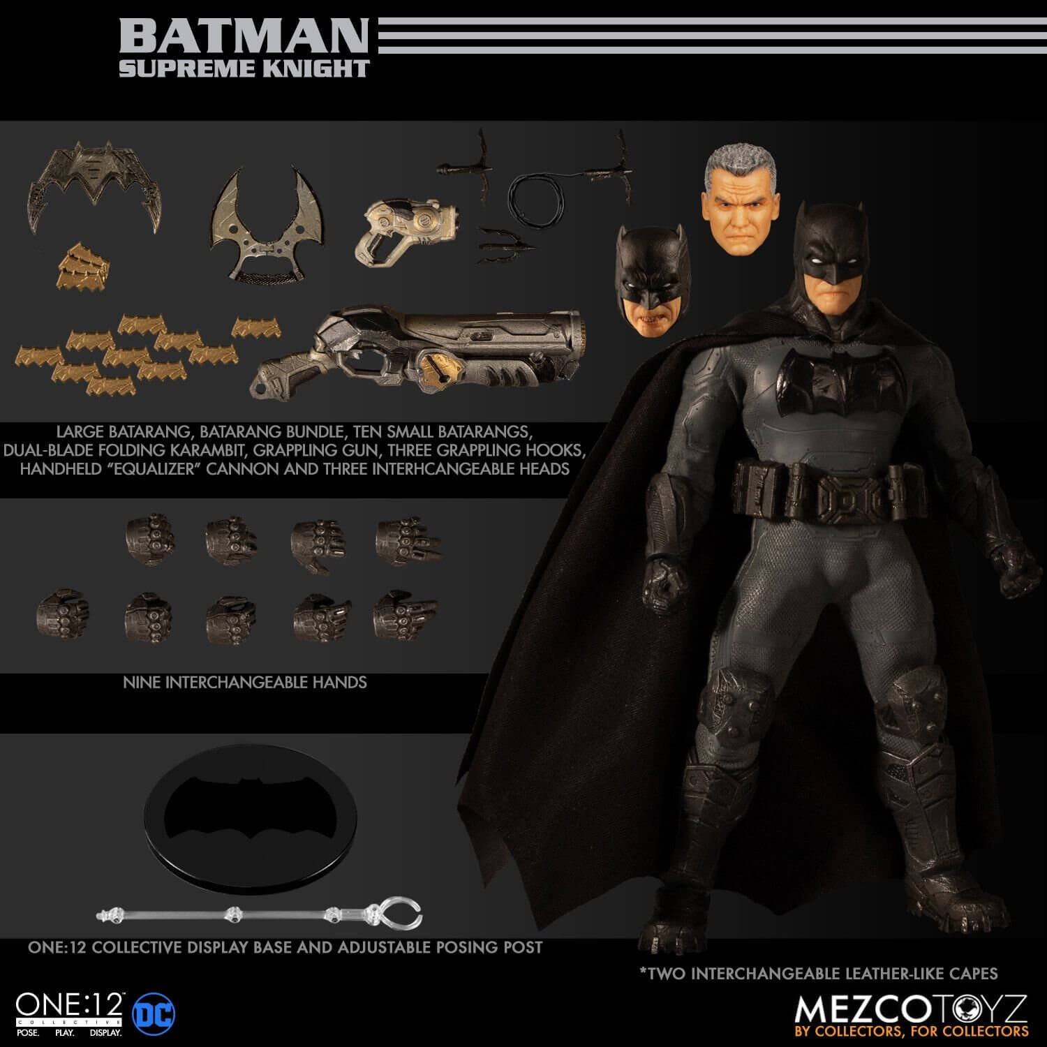 mezco one 12 batman sovereign knight