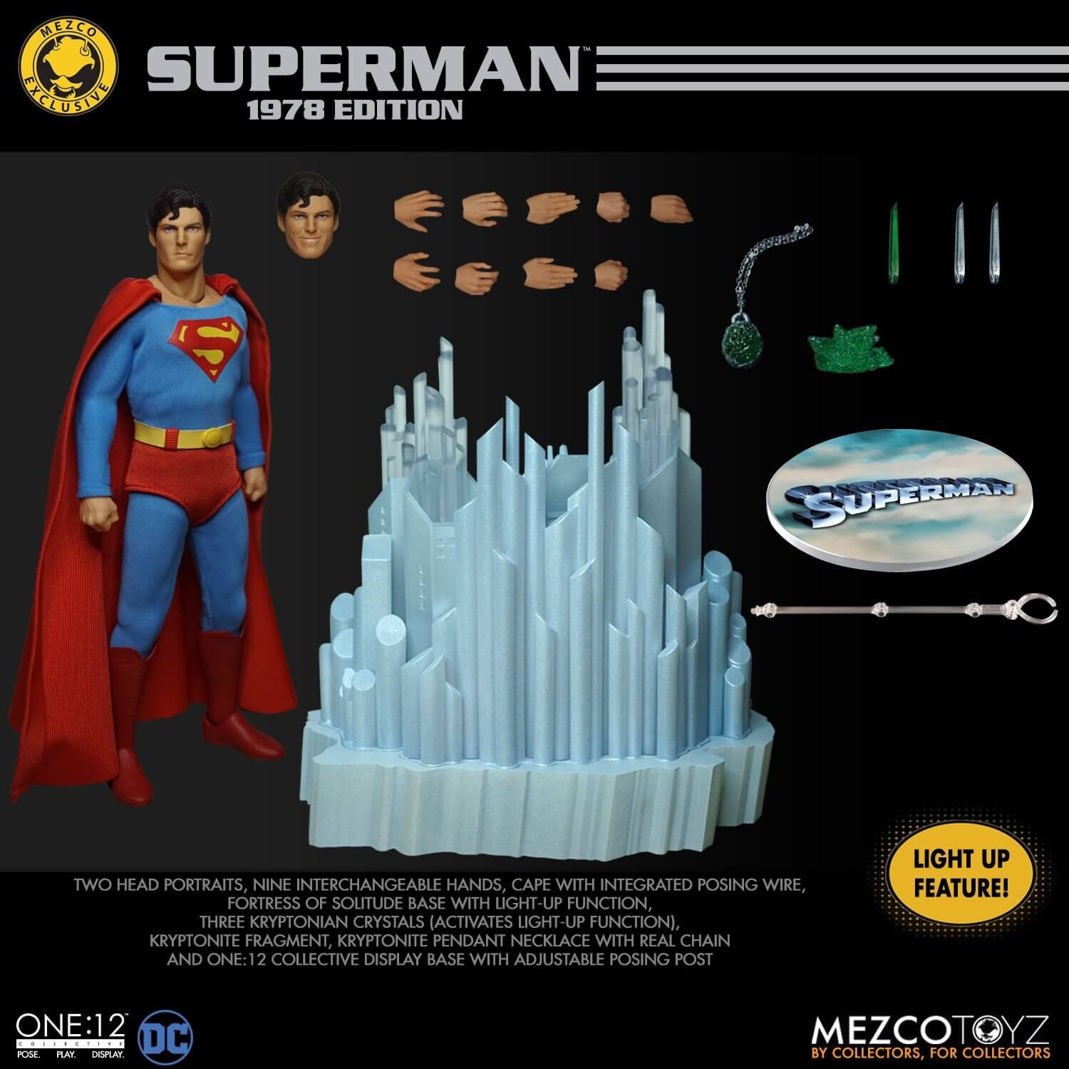 Mezco One:12 Collective Christopher Reeve Superman 1978 Edition  Mezco Exclusive
