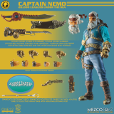 Mezco One:12 Collective Rumble Society Captain Nemo & Nautilus