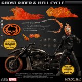 Mezco One:12 Collective Ghost Rider & Hell Cycle Set
