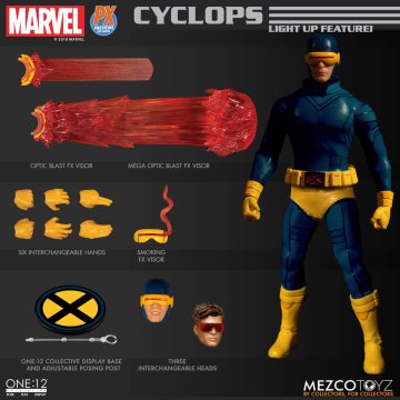  Mezco One 12 Collective Classic Cyclops PX