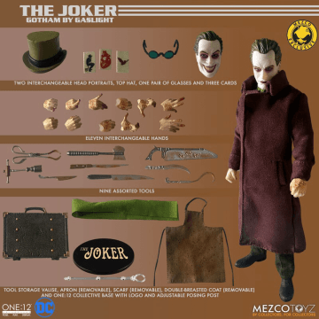 Mezco One:12 Collective Joker Gotham by Gaslight Deluxe Edition