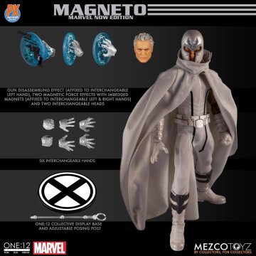 Mezco One:12 Collective Magneto Marvel Now Edition PX Exclusive
