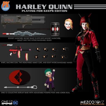 Mezco One 12 Collective PX Harley Quinn Playing for Keeps Edition