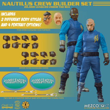 Mezco One:12 Collective  Rumble Society Nautilus Crew Builder Set