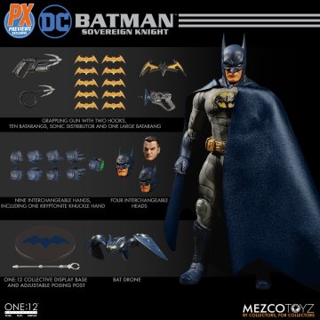 Mezco One:12 Collective Sovereign Knight Batman PX Exclusive