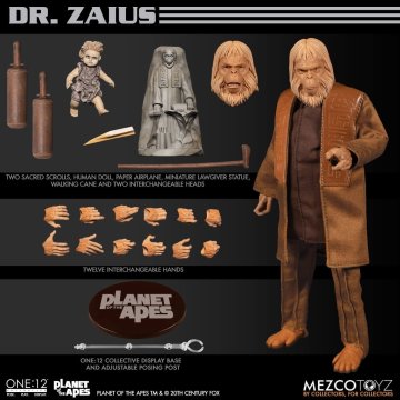Mezco One:12 Collective Dr. Zaius Planet of the Apes